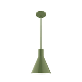 Jerome One Light Pendant in Fern Green (518|STG41622)