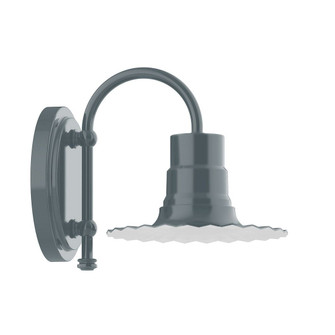 Radial One Light Wall Sconce in Vermillion (518|SCB15726)
