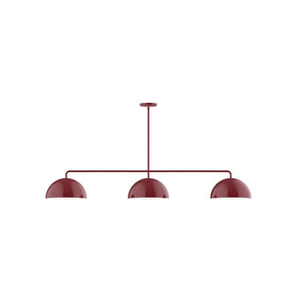 Arcade Three Light Linear Pendant in Vermillion (518|MSN432G1526)