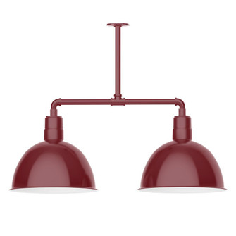 Deep Bowl LED Pendant in Vermillion (518|MSD11726L13)