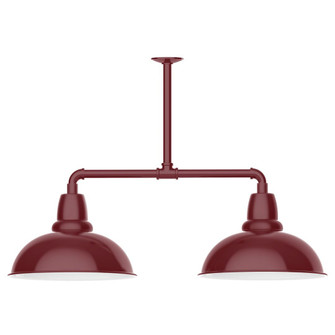 Cafe Two Light Pendant in Bronze Matte (518|MSD10857G06)