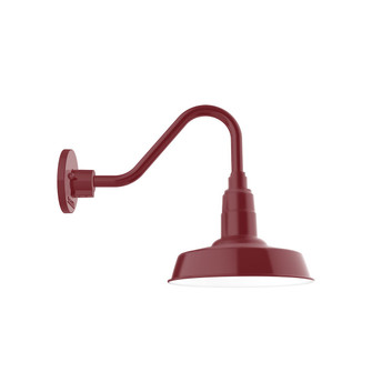 Warehouse One Light Gooseneck Wall Light in Slate Gray (518|GNV18140G06)
