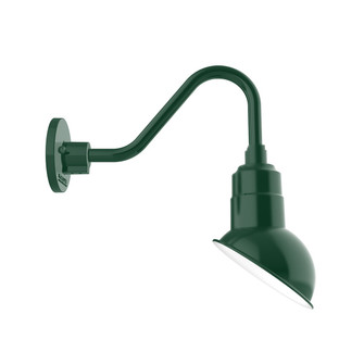 Emblem One Light Gooseneck Wall Light in Forest Green (518|GNV11942)