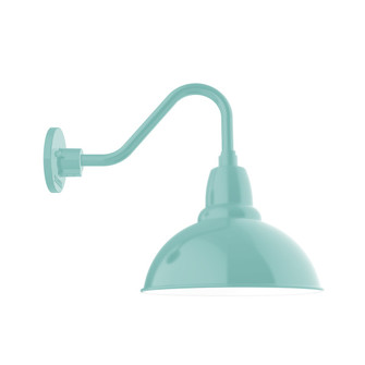 Cafe One Light Gooseneck Wall Light in Sea Green (518|GNV10648)