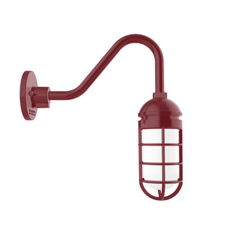 Vaportite One Light Gooseneck Wall Light in Black (518|GNV05041G07)