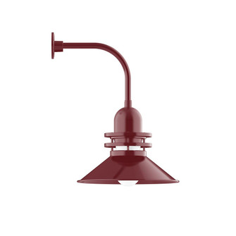 Atomic One Light Curved Arm Wall Light in Bright Yellow (518|GNU15121)