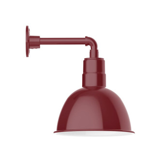 Deep Bowl One Light Straight Arm Wall Light in Bronze Matte (518|GNN11657G06)