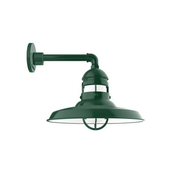 Liberty One Light Straight Arm Wall Light in Forest Green (518|GNN07042)