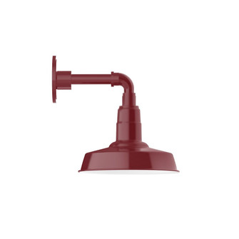 Warehouse LED Straight Arm Wall light in Vermillion (518|GNM18126W10L12)