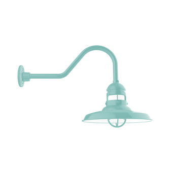 Liberty One Light Gooseneck Wall Light in Sea Green (518|GNB07048)