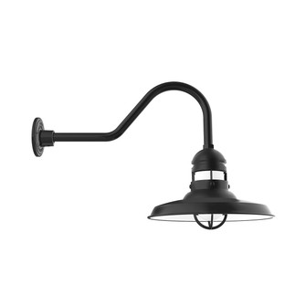 Liberty One Light Gooseneck Wall Light in Black (518|GNB07041)