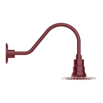 Radial One Light Gooseneck Wall Light in Bronze Matte (518|GNA15757B03G05)