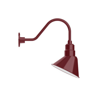 Angle One Light Gooseneck Wall Light in Bronze Matte (518|GNA10257S01)