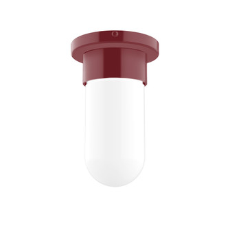Gambler One Light Flush Mount in Moss Green (518|FME04024)