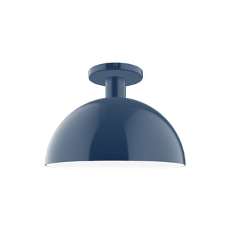 Ray One Light Flush Mount in Navy (518|FMDX47150)