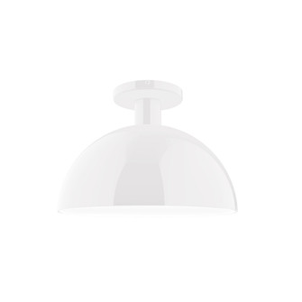 Ray One Light Flush Mount in White (518|FMDX47144)
