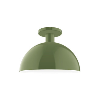 Ray One Light Flush Mount in Fern Green (518|FMDX47122)
