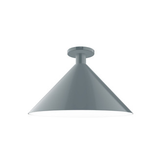 Chase One Light Flush Mount in Slate Gray (518|FMDX46740)