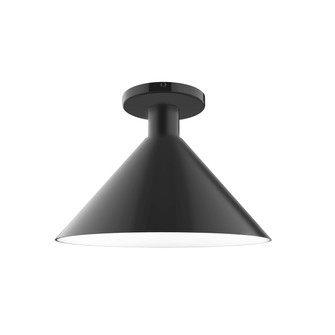 Chase One Light Flush Mount in Black (518|FMDX46641)