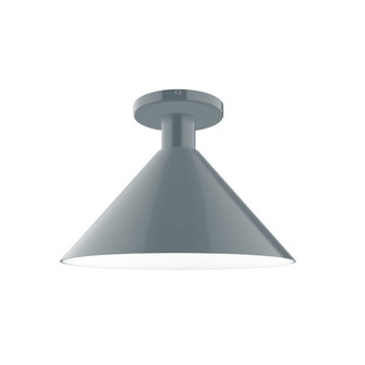 Chase One Light Flush Mount in Slate Gray (518|FMDX46640)