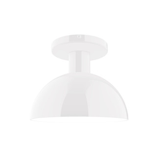 Ray One Light Flush Mount in White (518|FMDX45644)