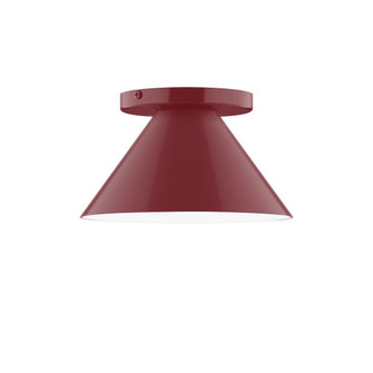 Pinnacle One Light Flush Mount in Bronze Matte (518|FMD42157)