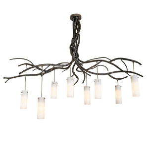 Winter Solstice Eight Light Chandelier in Dark Burnished Antique Copper (57|279296)