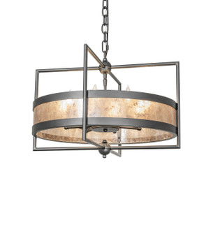 Aldari Eight Light Chandelier in Wrought Iron (57|277432)