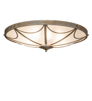Carousel Eight Light Semi-Flushmount in Antique Silver (57|276209)