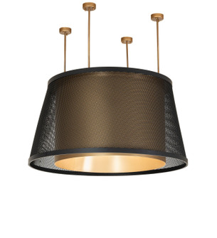 Cilindro LED Pendant in Gold Metallic/ Flat Black (57|275012)