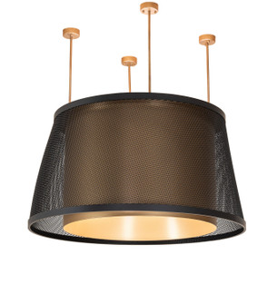 Cilindro LED Pendant in Gold Metallic/ Flat Black (57|275010)