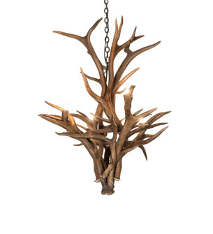Antlers Four Light Chandelier in Natural Antler (57|274086)
