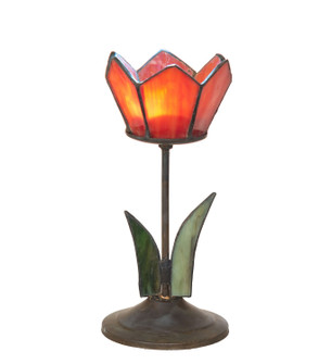 Radiant Blossom Tealight Holder in Craftsman Brown (57|265197)