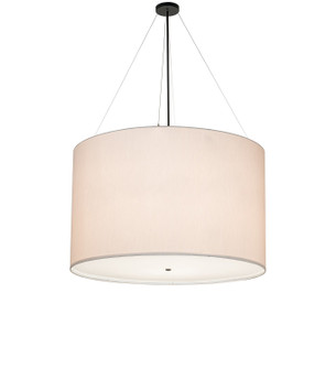 Cilindro Eight Light Pendant in Solar Black (57|261927)