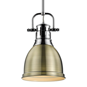 Duncan One Light Pendant in Chrome (62|3604SCHAB)