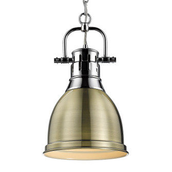 Duncan One Light Pendant in Chrome (62|3602SCHAB)