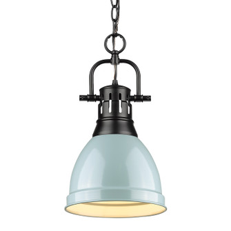 Duncan One Light Pendant in Matte Black (62|3602SBLKSF)