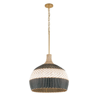 Zanzibar Five Light Pendant in Soft Gold (60|ZAN9005SGMK)