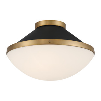 Xander Two Light Flush Mount in Vibrant Gold (60|XAN8002VGMK)