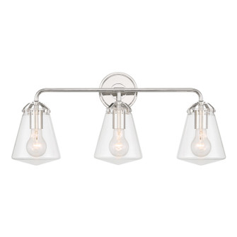 Voss Three Light Bath in Polished Nickel (60|VSS7013PN)