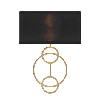 Laurel Two Light Wall Sconce in Vibrant Gold (60|LRL992VGBK)