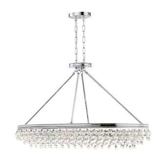 Calypso Eight Light Chandelier in Polished Chrome (60|279CH)