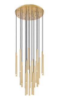Forest LED Chandelier in Modern Gold (224|919MP2427RMGLDLED)