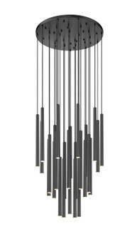 Forest LED Chandelier in Matte Black (224|919MP2427RMBLED)