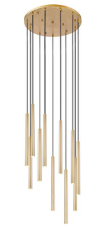 Forest LED Chandelier in Modern Gold (224|919MP2411RMGLDLED)