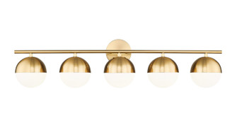 Realm Sphere Five Light Vanity in Modern Gold (224|75175VMGLD)