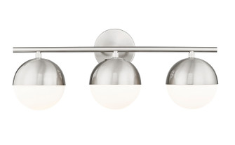 Realm Sphere Three Light Vanity in Brushed Nickel (224|75173VBN)