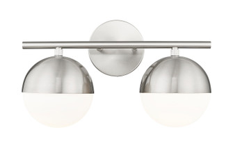 Realm Sphere Two Light Vanity in Brushed Nickel (224|75172VBN)