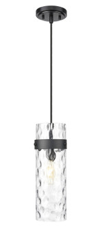Fontaine One Light Pendant in Matte Black (224|7002P5MB)