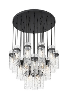 Fontaine 27 Light Chandelier in Matte Black (224|7002P527RMB)